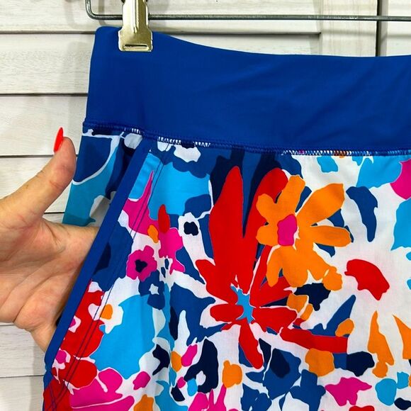 Lands End Swim Size 6 Board Skort Active Tropical - Picture 3 of 10